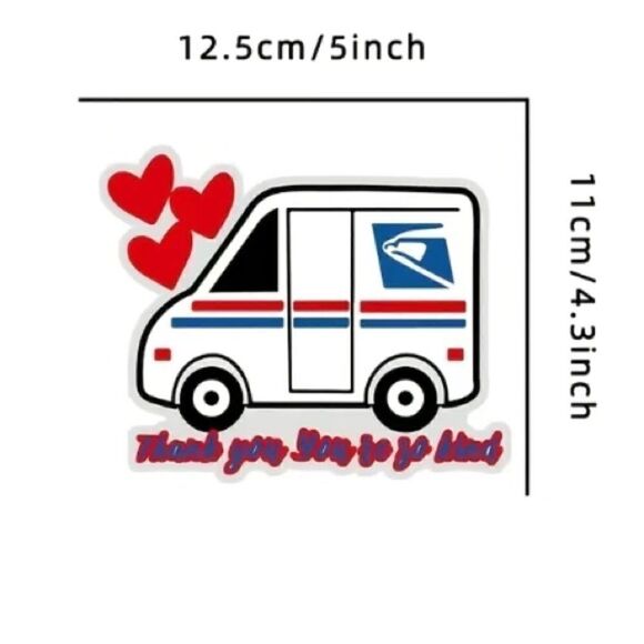 Waterproof USPS Mailbox Sticker - Picture 2 of 6